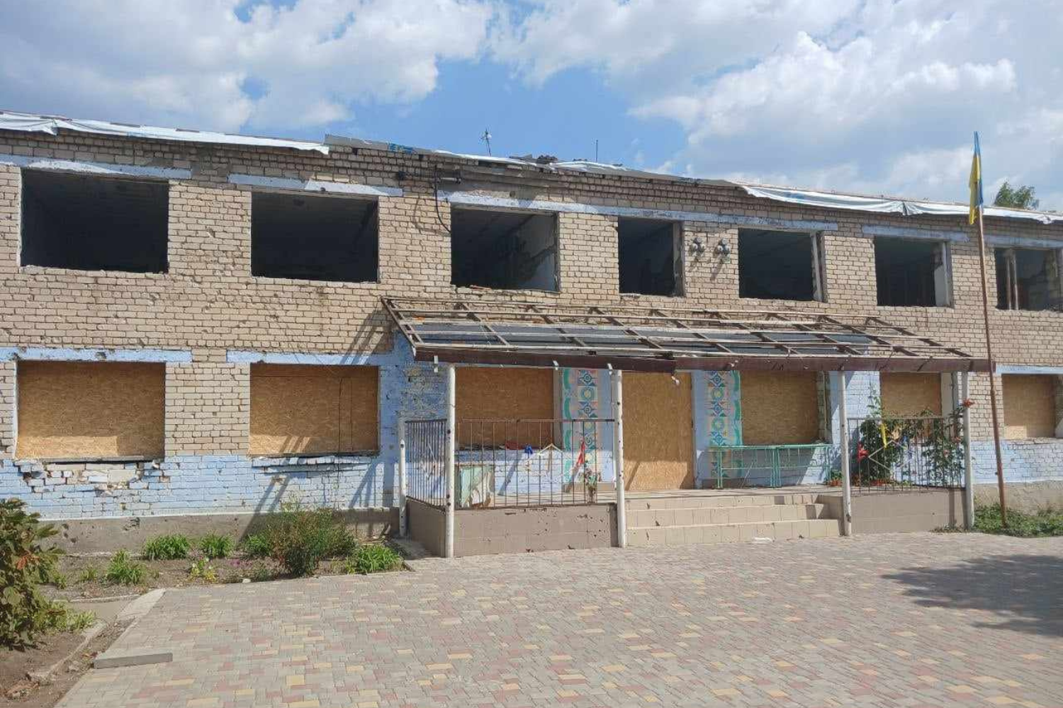 Киселівка Миколаївської області. Після деокупації села школу досі не відновили