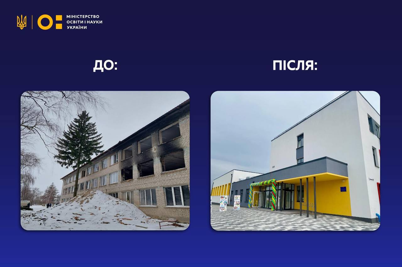 Литва відбудувала школу у Бородянці  image