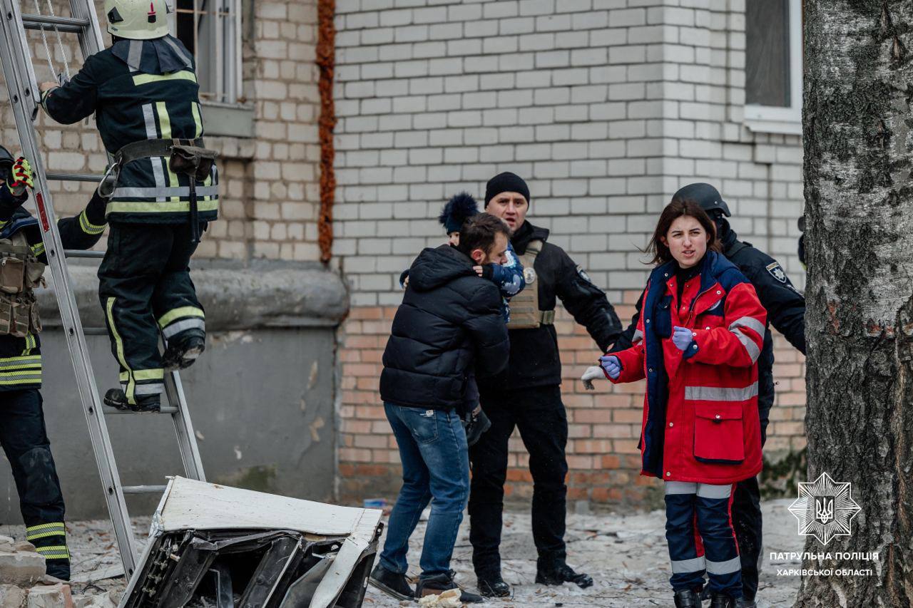 Ракетний удар по Харкову: росіяни зруйнували санаторну школу image
